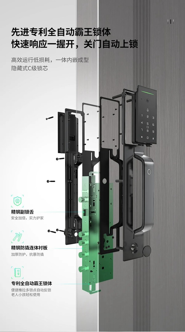 亞太天能一代智能門首度耀世亮相