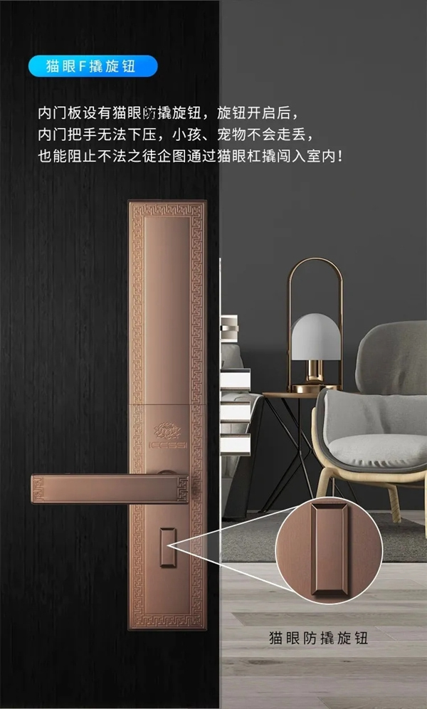 艾棲純銅智能鎖·菩提驚艷登場