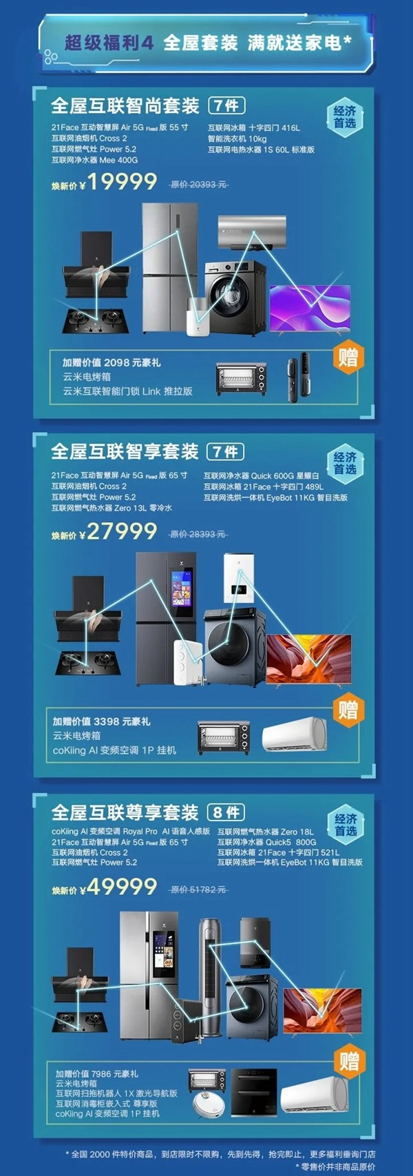 云米【家電煥新節】線下巡展盛大舉行中，豪橫福利送不停