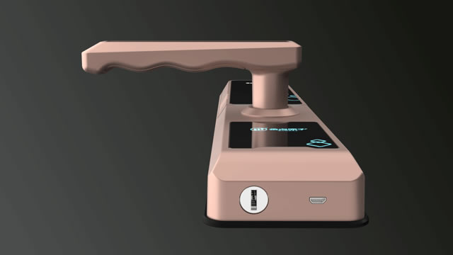 金點原子智能鎖JD-6101，不止方便更安全！