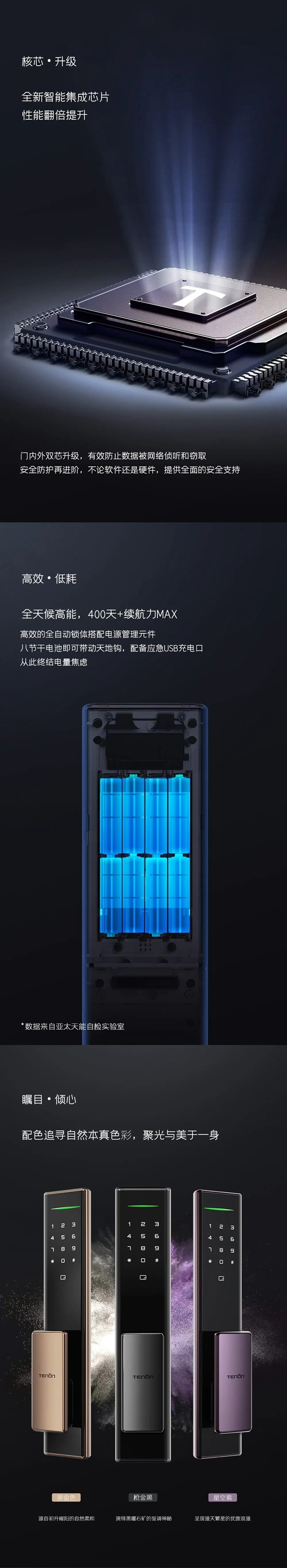 亞太天能A5全新全自動便捷推拉指紋鎖即將上市