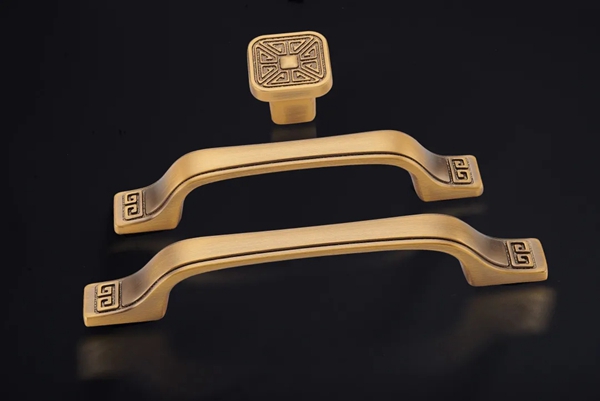 名門靜音門鎖新中式風格拉手系列