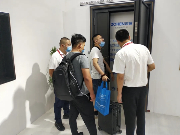 忠恒高配智能鎖：中國建博會（廣州）展廳人氣爆棚