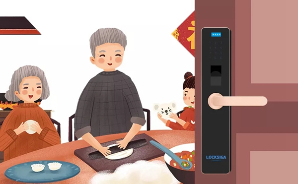 洛克思格指靜脈智能鎖：2020愛(ài)你愛(ài)你 回家不是小事