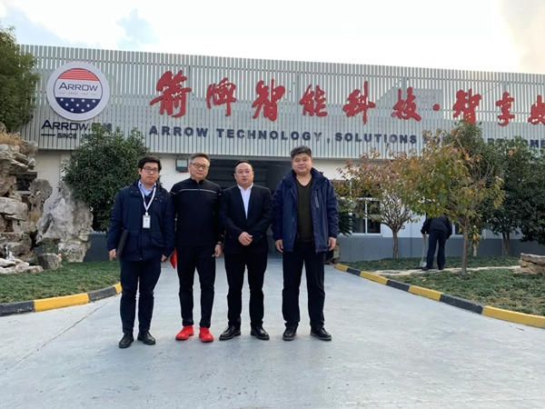 箭牌智能科技迎接江蘇省鎖業(yè)協(xié)會(huì)參觀交流