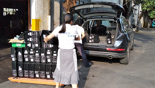 皇迪智能鎖走進廣西南寧：幫助經銷商才是真的幫自己