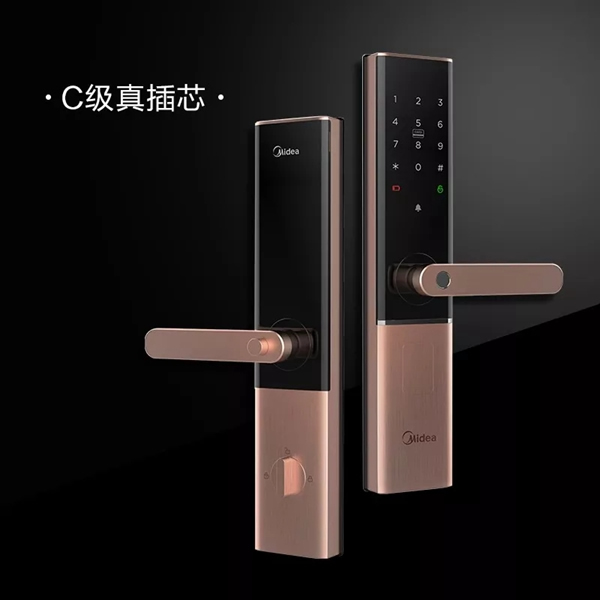 美的慧生活新品“黑”科技智能門鎖M2發(fā)布！