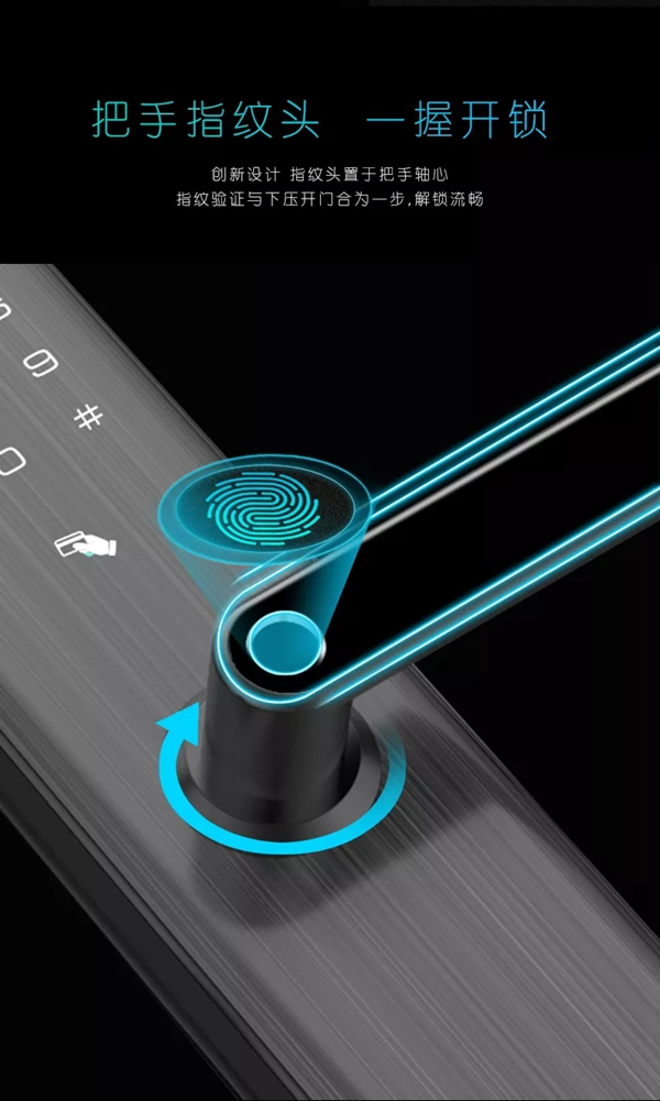 皇家金盾智能鎖新品“一握開”X9全球首發