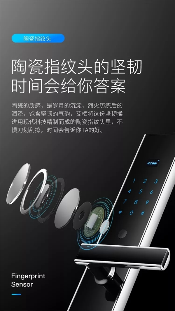 ICCSSI艾棲指紋鎖代言人任達華展現硬核演技！