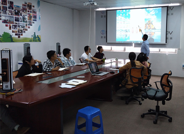 交流學習，共同進步：皇迪智能鎖部門分享會順利召開