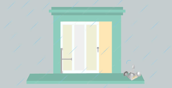 海爾智慧家居讓風雨傳感器守護你的家，從容面對天氣突然的變化