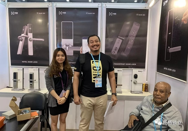 楊格鎖業(yè)在2019年第125屆廣交會上C位出道