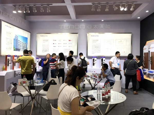 亞太天能智能鎖參展第九屆中國（永康）國際門業博覽會