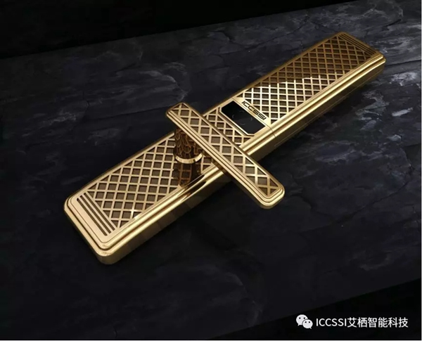 ICCSSI艾棲指紋鎖“網(wǎng)格”設(shè)計，好看又實用