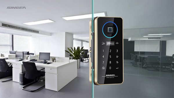 新品玻璃指紋鎖-全自動玻璃門鎖-2種常開功能設(shè)置玻璃鎖-思歌專業(yè)玻璃鎖生產(chǎn)商