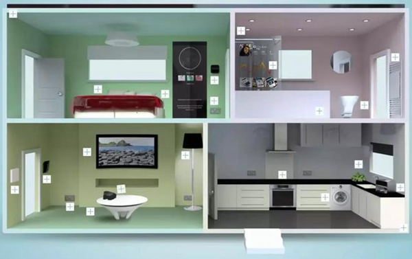 頂吉智能鎖帶您體驗(yàn)智能家居生活體驗(yàn)館