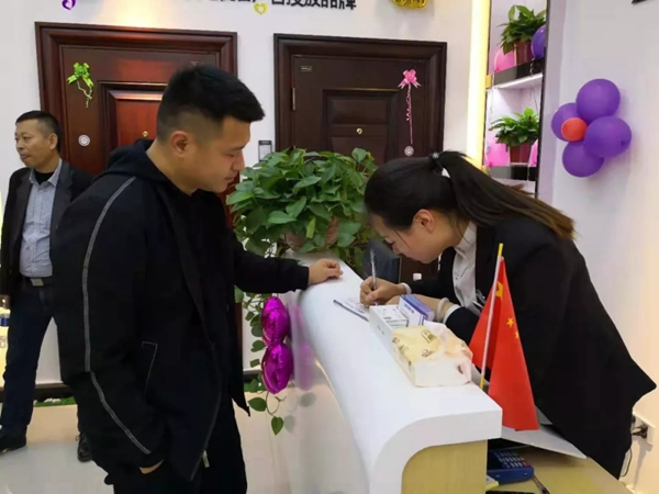 忠恒智能門鎖石家莊旗艦店開門紅