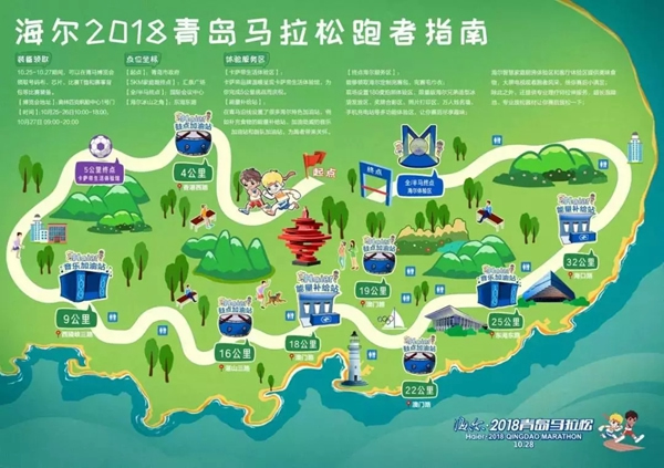 海爾智能家居青島馬拉松賽于28日圓滿結束，賽程服務設置大揭秘！
