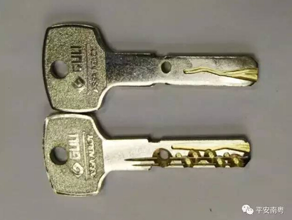 你家門鎖是否防盜安全？看一眼鑰匙就清楚