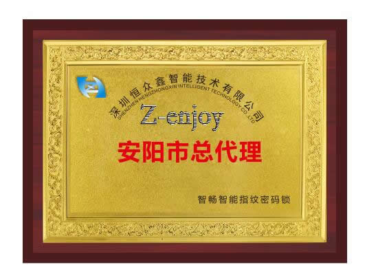 熱烈慶祝恒眾鑫河南安陽智能鎖代理商簽約