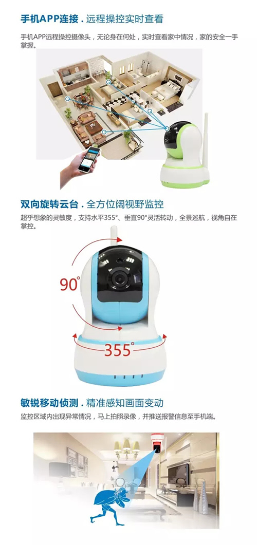 德犬智能攝像頭,手掌這么大,也能容下一個家 德犬智能攝像頭,手掌這么大,也能容下一個家