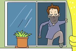 防賊防盜防老王，家庭安全靠德犬