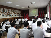 頂固五金2014年招商政策等主題進行講解