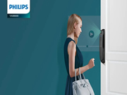 飛利浦智能鎖:貓眼、門鈴、門鎖功能三合一!