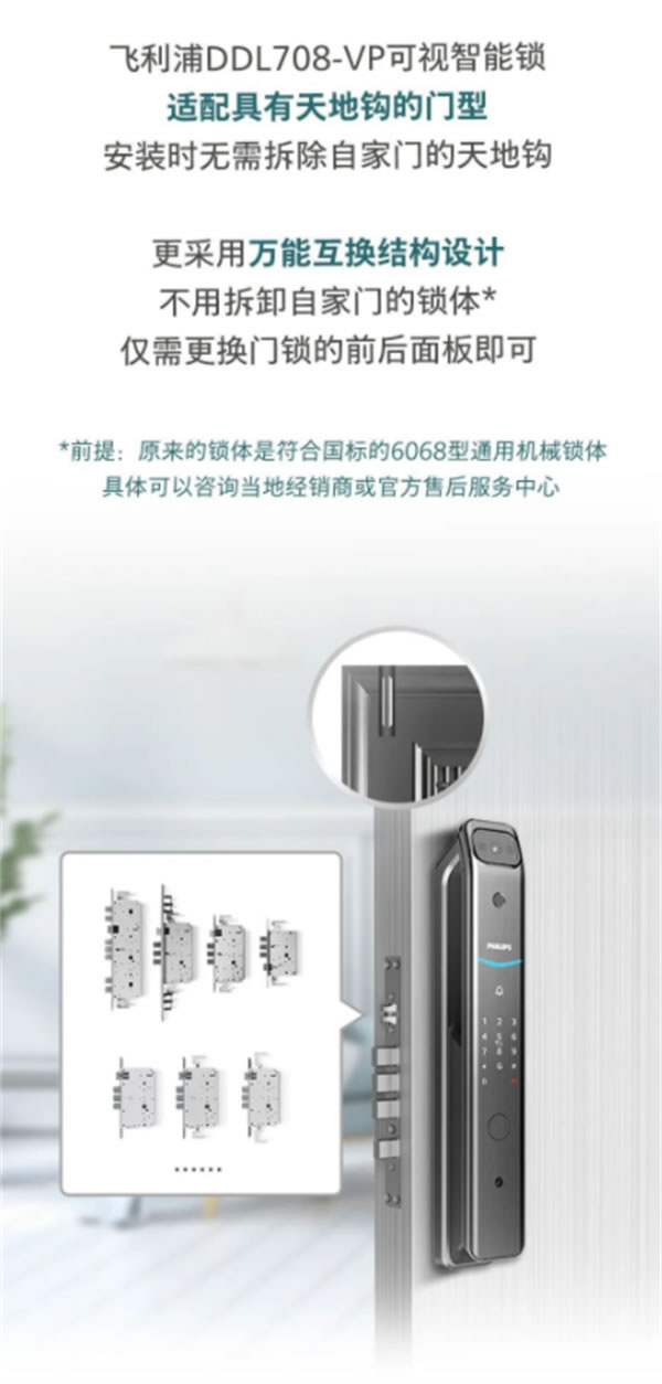 換了飛利浦DDL708-VP可視智能鎖,后悔了? 換了飛利浦DDL708-VP可視智能鎖,后悔了?