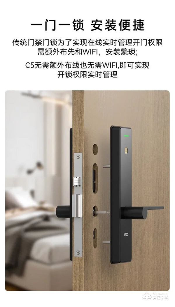 本周產品推薦|VOC智能門鎖C5