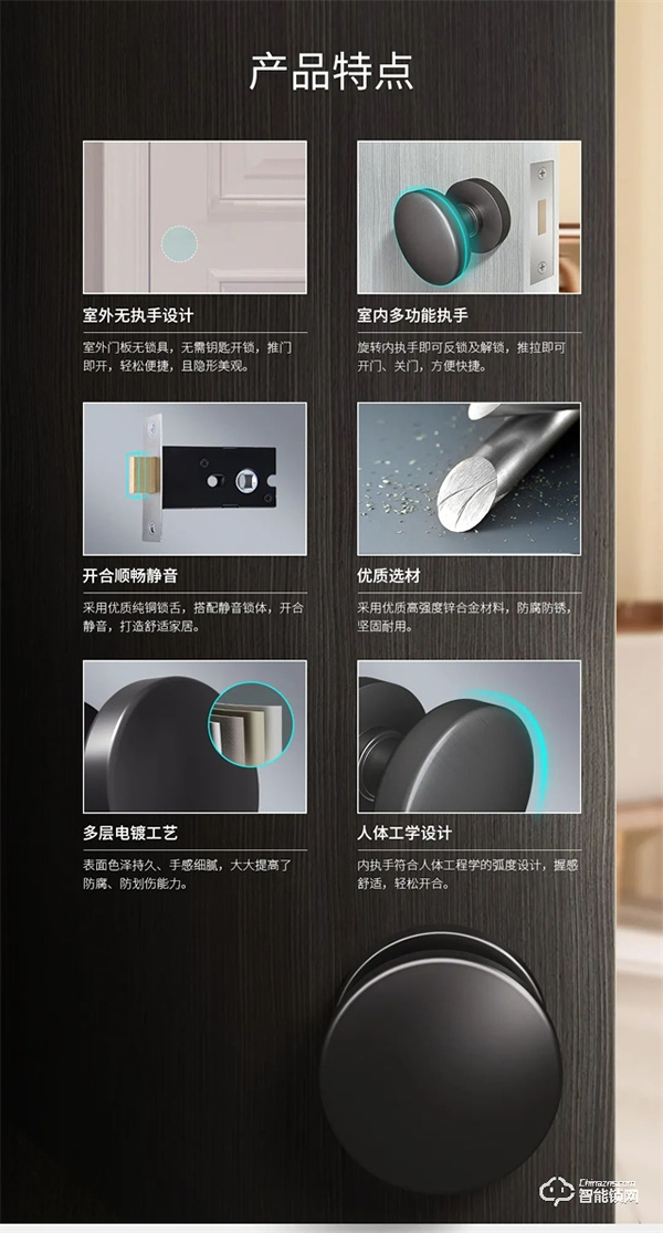 頂固單圓執手隱形門鎖|去繁就簡,讓生活更純粹 頂固單圓執手隱形門鎖|去繁就簡,讓生活更純粹