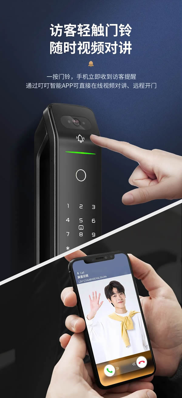 明星同款力薦丨亞太天能智屏貓眼全自動(dòng)智能鎖A6p 明星同款力薦丨亞太天能智屏貓眼全自動(dòng)智能鎖A6p