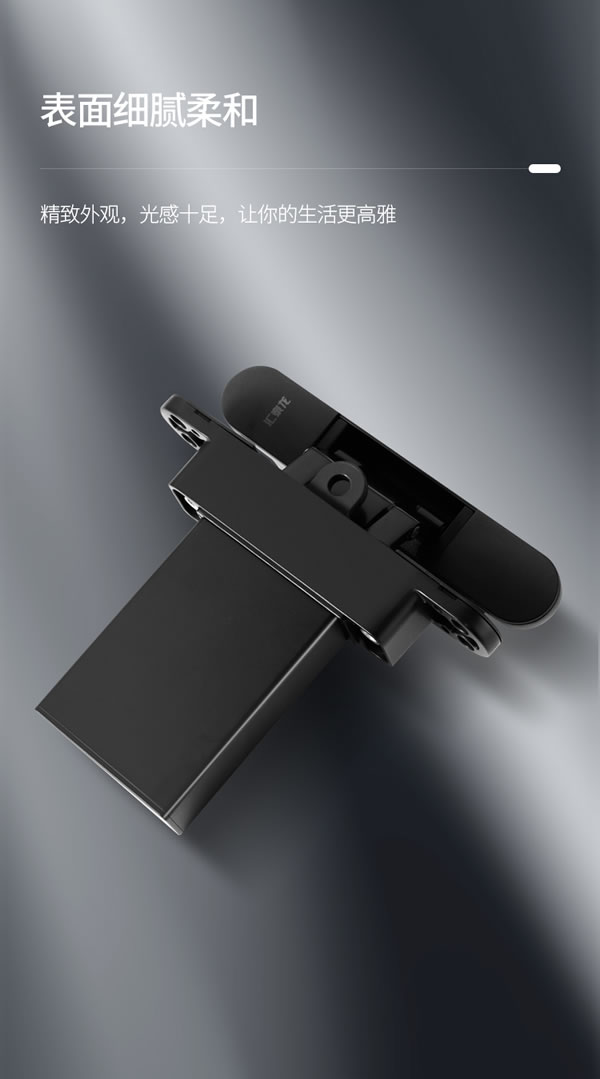 完全隱形，自動閉合丨匯泰龍二維可調液壓緩沖暗鉸鏈