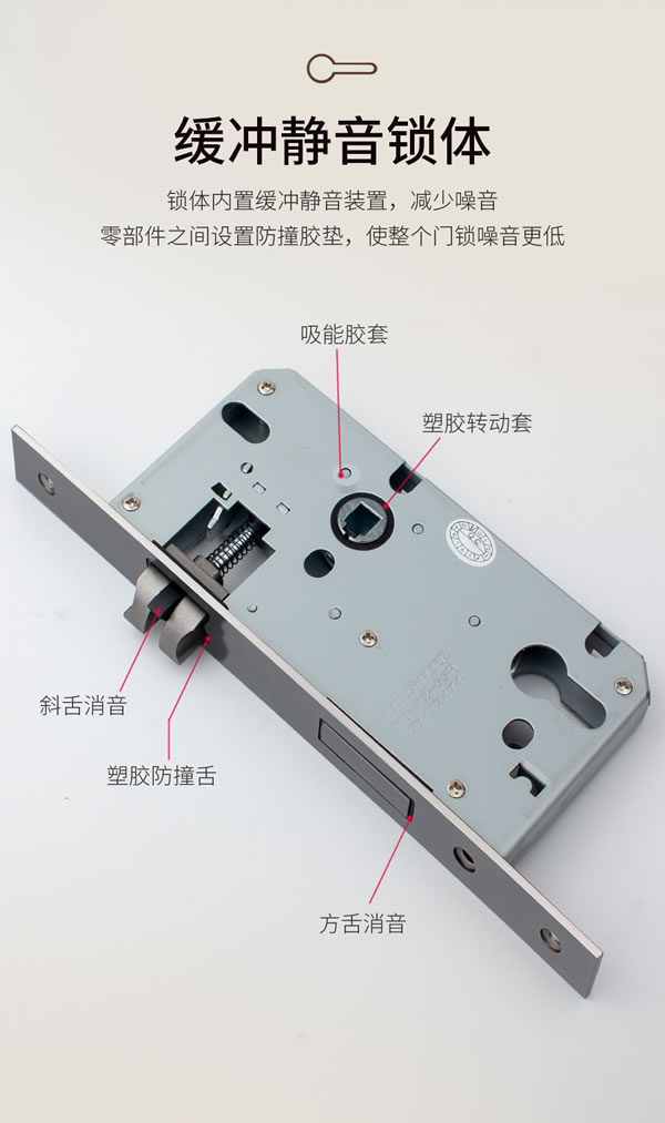 門鎖靜悄悄,緩沖更不吵丨匯泰龍“悄悄鎖”新品 門鎖靜悄悄,緩沖更不吵丨匯泰龍“悄悄鎖”新品