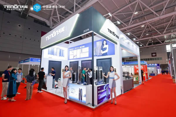 盛況來襲！天能驚艷出圈深圳建博會(huì)，掌靜脈智能門新品首秀即C位