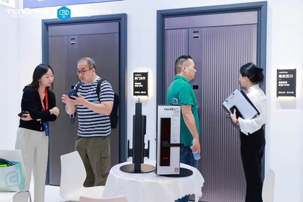 盛況來襲！天能驚艷出圈深圳建博會(huì)，掌靜脈智能門新品首秀即C位