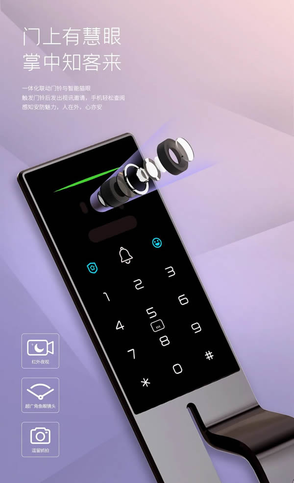 亞太天能智能鎖|選擇這樘門，將驚艷全小區99%的業主！