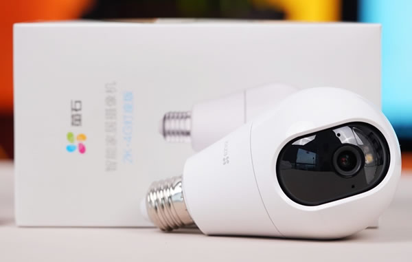 有燈座就能裝 看家護(hù)院很省心！螢石C8b-4G版智能家居攝像機(jī)評測