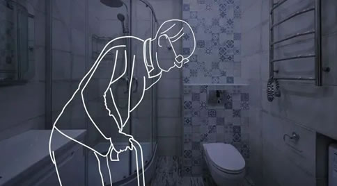 螢石跌倒檢測雷達：360°無死角保護，高靈敏度