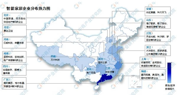 2023年中國智能家居產業鏈上中下游市場分析 2023年中國智能家居產業鏈上中下游市場分析