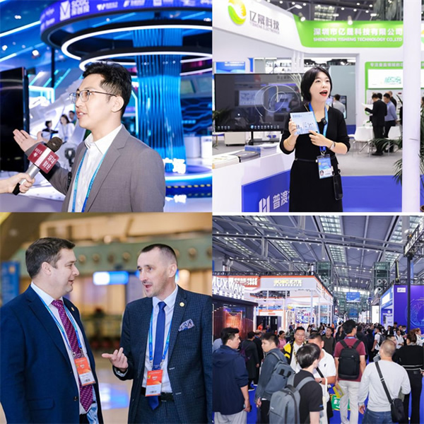 沉浸式體驗(yàn)高交會IT展上的各類智能終端設(shè)備