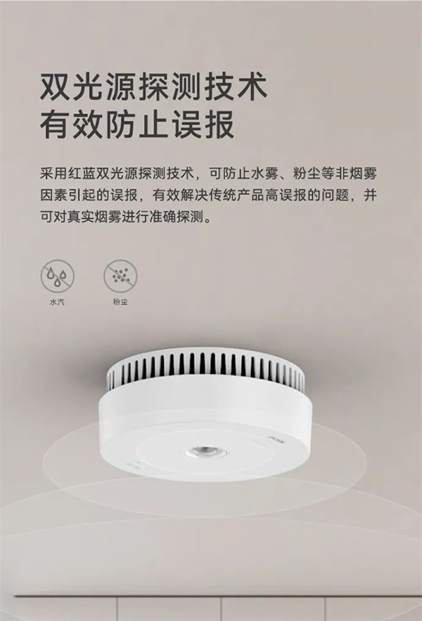 新品上市 | 火災(zāi)預(yù)警更精準(zhǔn)！豪恩推出雙光源無線煙霧報警器