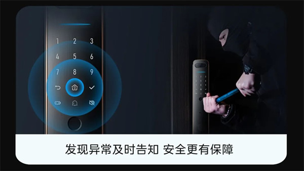 美的智能門鎖BF550 Plus：?貓眼可視，遠程智控