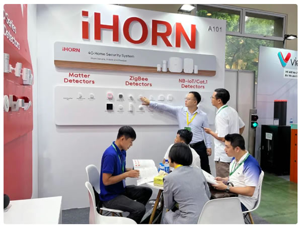 展會現場|豪恩攜智慧安防產品重磅亮相2023越南安防展 展會現場|豪恩攜智慧安防產品重磅亮相2023越南安防展