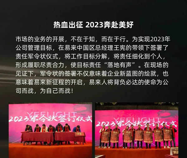 2023年易來全國門店啟動大會圓滿落幕 2023年易來全國門店啟動大會圓滿落幕