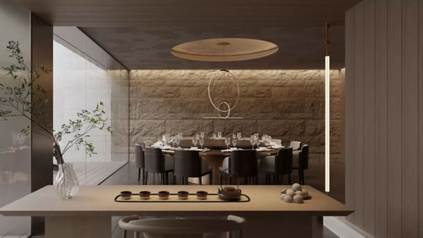 控客全屋智能案例分享|以智慧燈光點燃CBD餐廳溫情_9