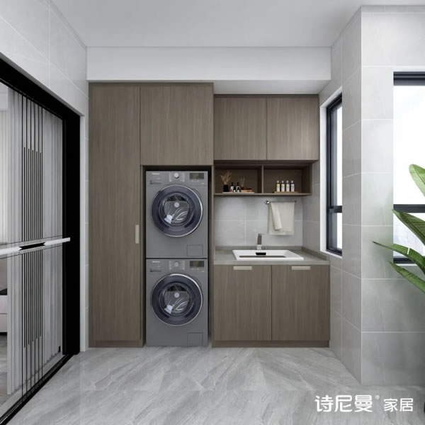 淺指智能鎖50個陽臺柜設計，滿足你所有需求足_16