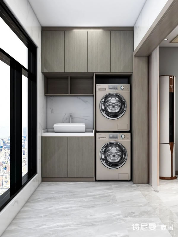 淺指智能鎖50個陽臺柜設計，滿足你所有需求足_17