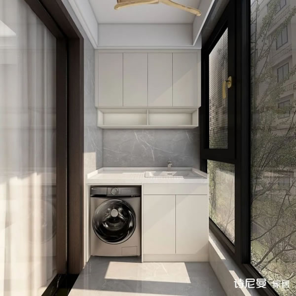 淺指智能鎖50個陽臺柜設計，滿足你所有需求足_26