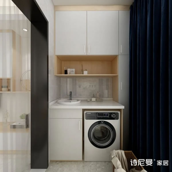 淺指智能鎖50個陽臺柜設計，滿足你所有需求足_28